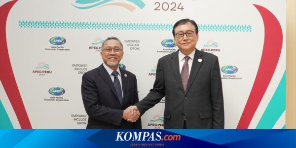 APEC 2024, Mendag Zulhas Sebut Indonesia-Korsel Sepakati Kerja Sama di Sektor Mobil Listrik dan IKN