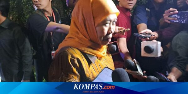 Berpotensi Bersaing dengan Marzuki Mustamar di Pilkada Jatim, Khofifah: Enggak Masalah…