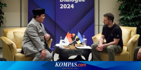 Bertemu Prabowo di Singapura, Zelensky Minta Dukungan dan Bilang Siap Perbanyak Pasok Produk Pertanian