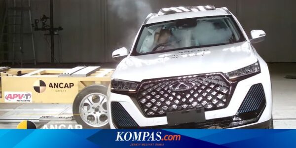 Chery Tiggo 8 Pro Max Raih Bintang Lima Tes Tabrak ANCAP