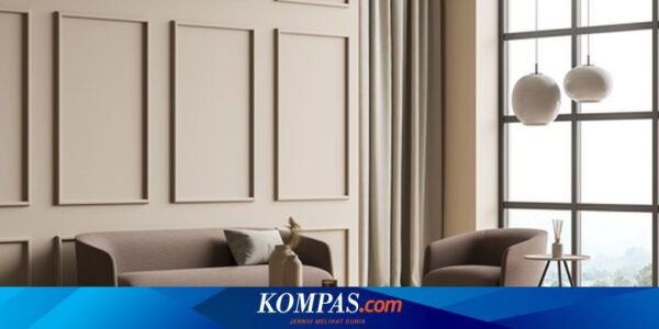 Dinding Rumah Terlihat Elegan dengan Hiasan “Wall Moulding”