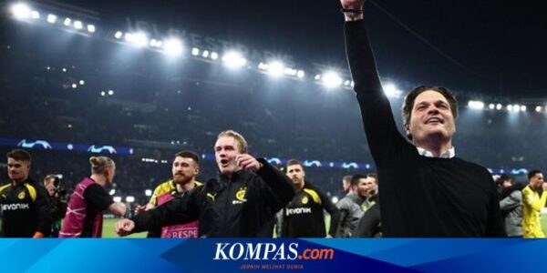 Dortmund Lolos ke Final Liga Champions, Satu Kata dari Edin Terzic