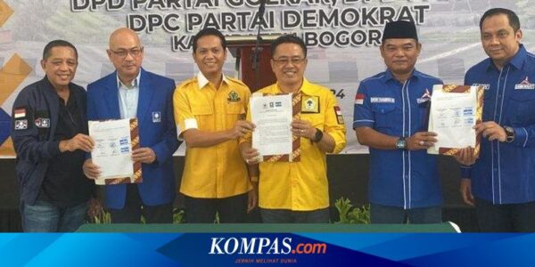 Golkar, PAN dan Demokrat Sepakat Koalisi di Pilkada Kabupaten Bogor