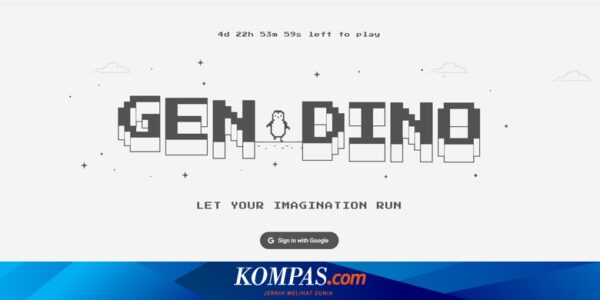 Google Bikin “GenDino”, Pengguna Bisa Rancang Game Dino Run Sendiri Pakai AI