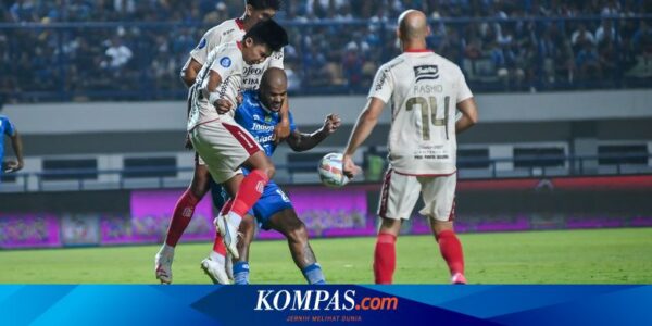 Hasil Bali United VS Persib Bandung: Gol Jefferson Dibalas David, Laga Imbang 1-1