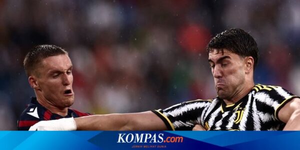 Hasil Bologna Vs Juventus 3-3: Drama 6 Gol, Nyonya Bangkit dalam 8 Menit