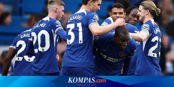 Hasil Chelsea Vs West Ham 5-0: The Blues Pesta Gol, Lewati Man United