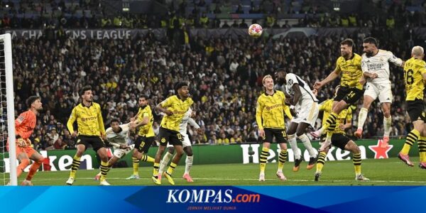 Hasil Dortmund Vs Madrid 0-2, Los Blancos Juara Liga Champions 2024!