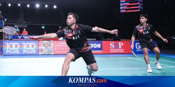 Hasil Indonesia Open 2024: Diwarnai 3 Kali Deuce, Sabar/Reza Bekuk Rahmat/Yere
