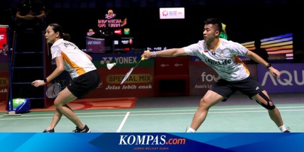 Hasil Indonesia Open 2024: Perjuangan Dejan/Gloria Terhenti di 8 Besar