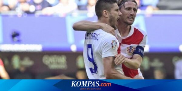 Hasil Kroasia Vs Albania 2-2: Drama Gol Injury Time, Modric dkk Tertahan