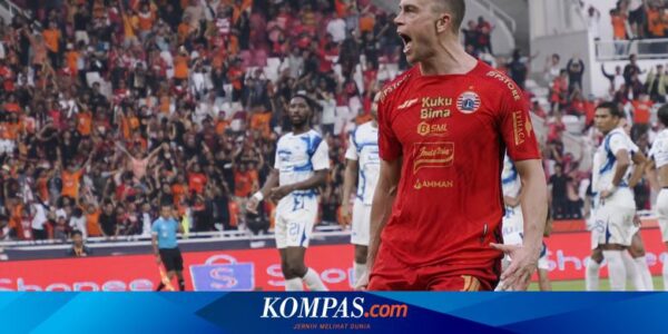 Hasil Persija Vs PSIS 2-1, Macan Kemayoran Sukses Menang di Kandang