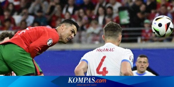 Hasil Portugal Vs Ceko 2-1: Dibuka Rekor Ronaldo, Drama dari Conceicao
