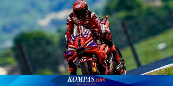 Hasil Practice MotoGP Belanda 2024, Bagnaia Pimpin Daftar Pebalap Lolos Q2