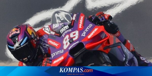 Hasil Sprint Race MotoGP Perancis 2024, Martin Juara, Marquez Kedua