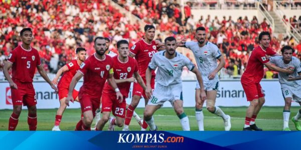 Hasil Timnas Indonesia Vs Irak 0-2: Jordi Amat Kartu Merah, Garuda Kalah