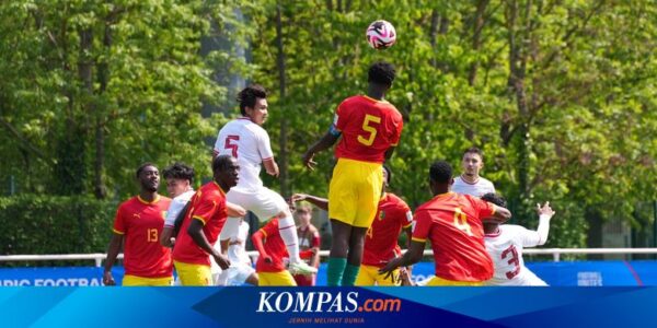 Hasil Timnas U23 Indonesia Vs Guinea 0-1: Garuda Kalah, STY Kartu Merah, Olimpiade Harus Menunggu