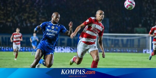 HT Persib Vs Madura United: Dua Tim Buntu di Babak Pertama, Skor 0-0