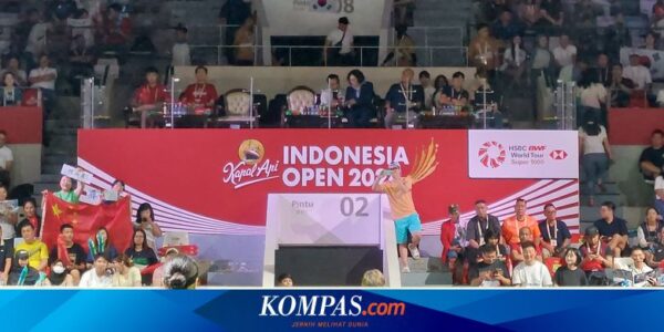 Indonesia Open 2024, Shin Tae-yong Tonton Jagoan Korsel di Istora