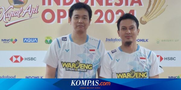 Indonesia Open 2024: Wakil Tuan Rumah Berguguran, Ahsan/Hendra Kirim Pesan Semangat