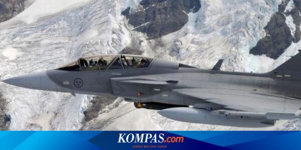 Jet Tempur Swedia Cegat Pesawat Militer Rusia yang Langgar Wilayah Udara