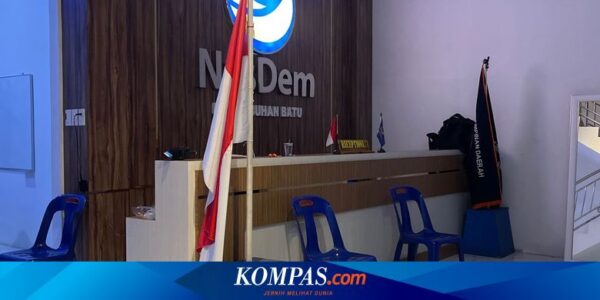 KPK Sita Gedung Kantor DPD Nasdem Milik Bupati Nonaktif Labuhan Batu