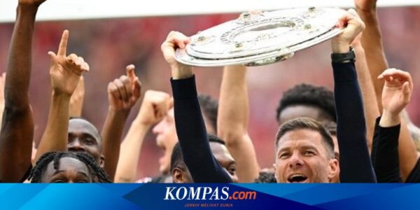 Leverkusen Juara Bundesliga Tanpa Kalah, Alonso Panjat Pagar, Hadiah Cincin Emas