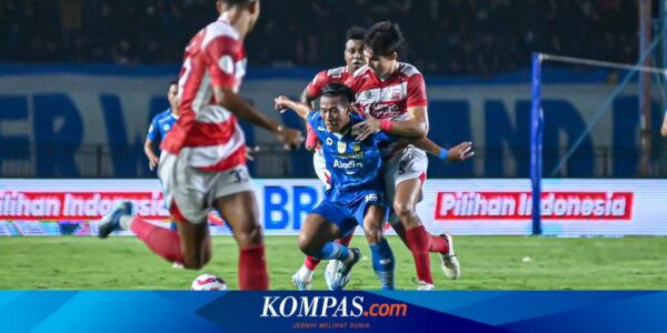 Link Live Streaming Madura United Vs Persib Bandung, Kickoff 19.00 WIB