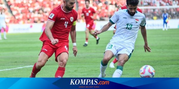 LIVE Timnas Indonesia Vs Irak 0-1, Jordi Amat Kartu Merah!