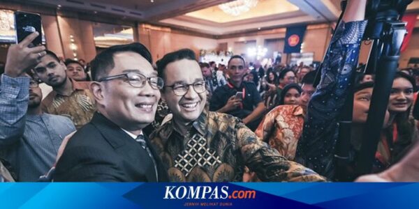 Momen Anies dan Ridwan Kamil Pamer Keakraban meski Digadang-gadang Bakal Bersaing di Pilkada Jakarta