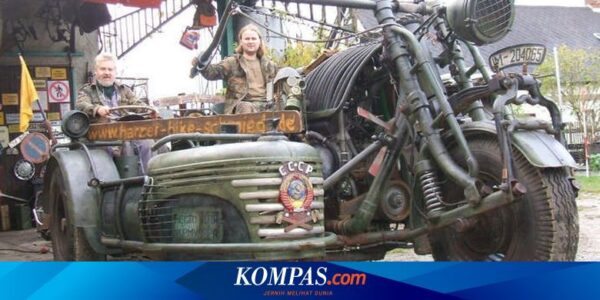 Panzerbike, Sepeda Motor Terberat di Dunia Bermesin Tank Soviet