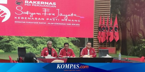 Rakernas PDI-P Bakal Bahas Tiga Topik, Termasuk Posisi Politik terhadap Pemerintahan Prabowo