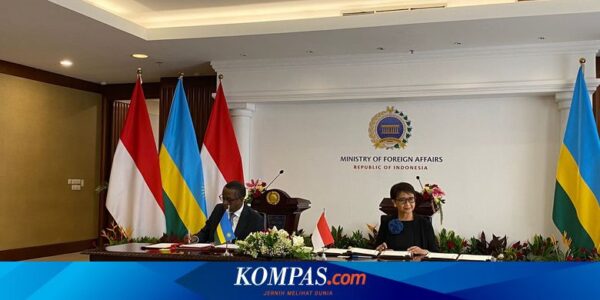 RI-Rwanda Teken Perjanjian Bebas Visa untuk Paspor Diplomatik dan Dinas