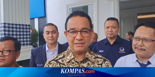 Sebut Warga Ingin Anies Balik ke Jakarta, Nasdem: Kinerjanya Terasa