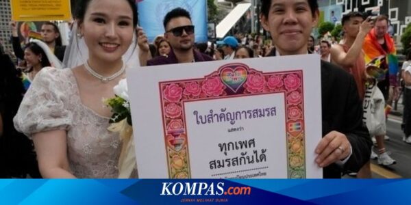 Senat Thailand Loloskan RUU Pernikahan Sesama Jenis