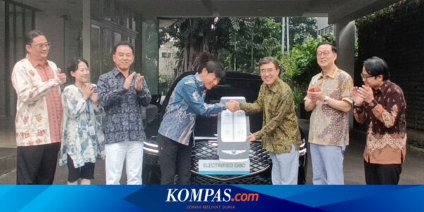 Shin Tae-Yong Dapat Genesis G80 Electrified dari Hyundai Indonesia