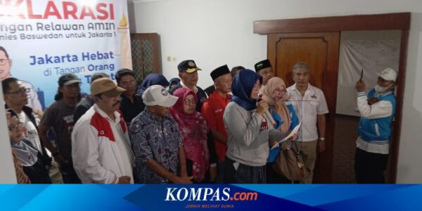 Simpul Relawan Dorong Anies Baswedan Maju Pilkada Jakarta 2024