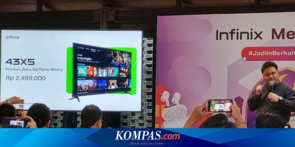 Smart TV Infinix 43XS Rilis di Indonesia, Harga Rp 2,5 Juta