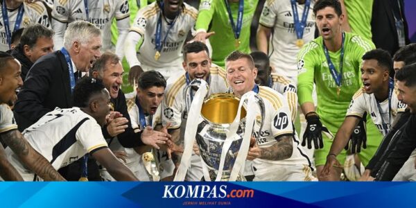 Toni Kroos Raih Gelar Keenam Liga Champions: Ini Gila, Luar Biasa…