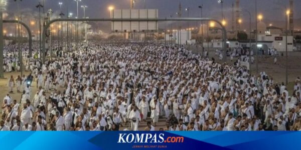 Usai Wukuf di Arafah, Jemaah Haji Bermalam di Muzdalifah, Arab Saudi Pastikan Kelancaran