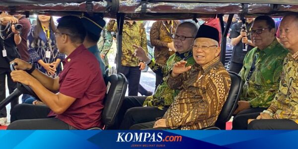 3 Mobil yang Dinaiki Wapres Ma’ruf Amin di GIIAS 2024