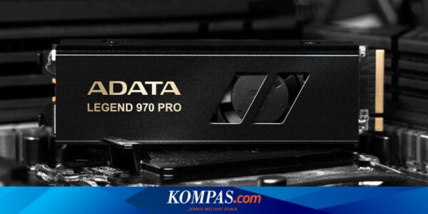 Adata Rilis Legend 970 Pro, SSD PCIe 5.0 dengan Kipas Terintegrasi