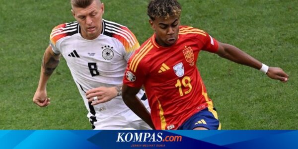 Babak I Spanyol Vs Jerman: Pedri Cedera Diganjal Kroos, Skor 0-0