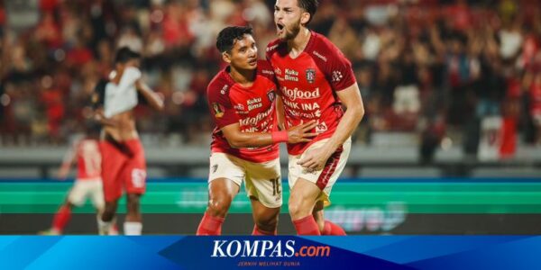 Hasil Bali United Vs Persija: Takluk 0-3, Macan Tetap ke Semifinal Piala Presiden