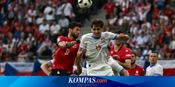 Hasil Georgia vs Ceko 1-1: Gol Dada Shick Selamatkan Narodni dari Kekalahan