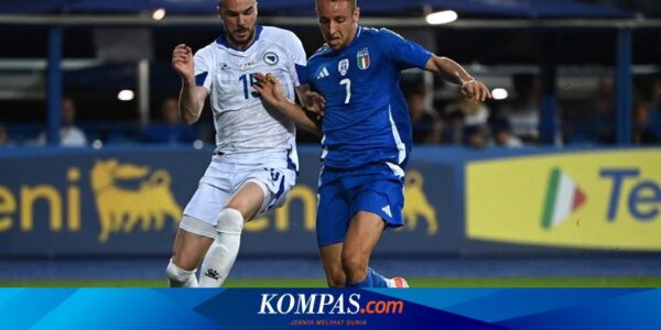 Hasil Italia Vs Bosnia-Herzegovina, Gol Frattesi Bawa Azzurri Menang