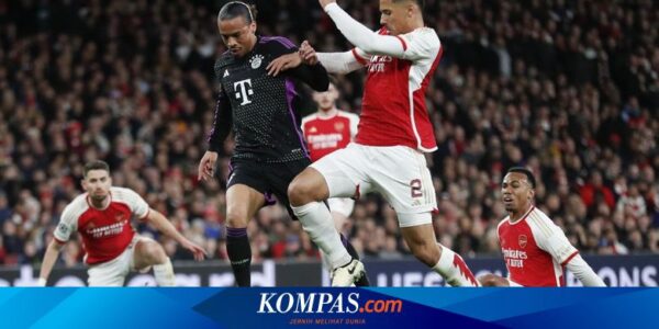 Hasil Liga Champions Arsenal Vs Bayern 2-2, Sama Kuat di London Utara