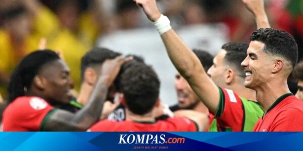 Hasil Portugal Vs Slovenia: Drama Penalti Ronaldo, Selecao ke Perempat Final!