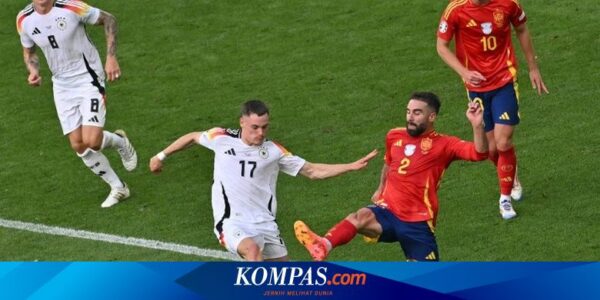 Hasil Spanyol Vs Jerman 1-1: Gol Olmo Dibalas Wirtz, Lanjut Extra Time