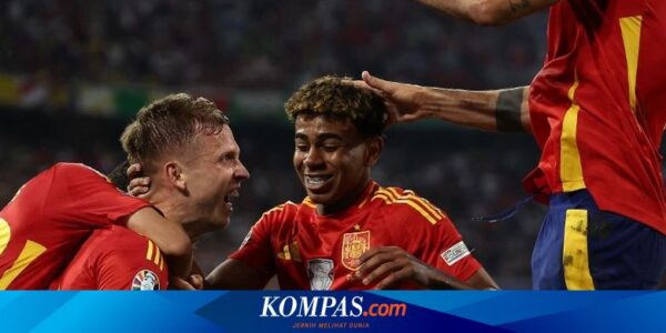 Hasil Spanyol Vs Perancis: Yamal Fenomenal, La Roja ke Final Euro 2024